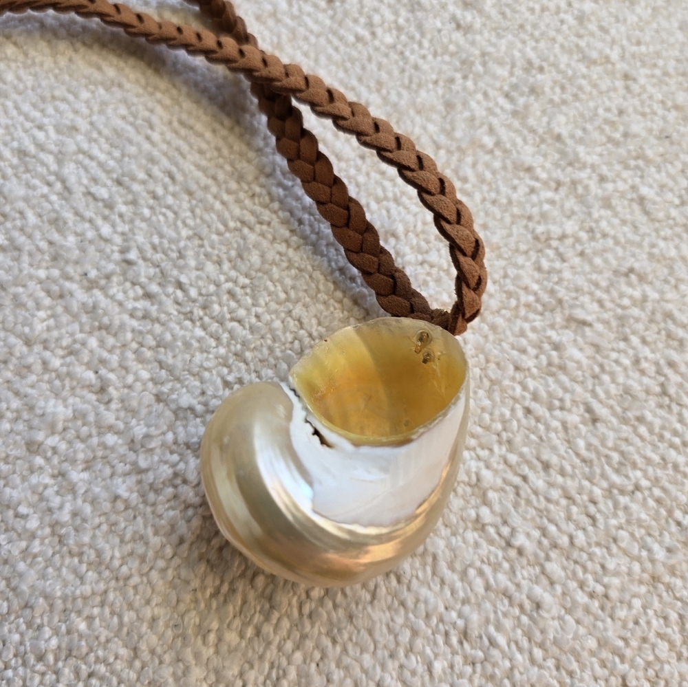 NWT! Free People × Serafina, Sara Choker, Neutral Tan, $38 - Picture 8 of 11